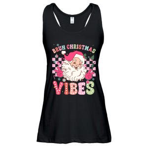 Groovy Cute Santa Claus Bruh Christmas Vibes Xmas Gift Ladies Essential Flowy Tank