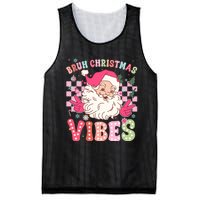 Groovy Cute Santa Claus Bruh Christmas Vibes Xmas Gift Mesh Reversible Basketball Jersey Tank