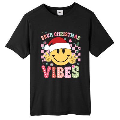 Groovy Cute Santa Claus Bruh Christmas Vibes Xmas Gift Tall Fusion ChromaSoft Performance T-Shirt