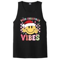 Groovy Cute Santa Claus Bruh Christmas Vibes Xmas Gift PosiCharge Competitor Tank