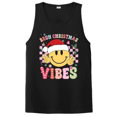 Groovy Cute Santa Claus Bruh Christmas Vibes Xmas Gift PosiCharge Competitor Tank