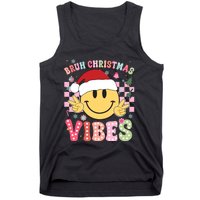 Groovy Cute Santa Claus Bruh Christmas Vibes Xmas Gift Tank Top