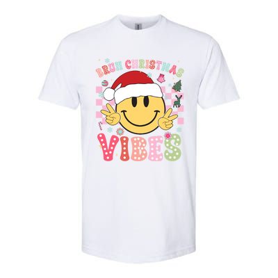 Groovy Cute Santa Claus Bruh Christmas Vibes Xmas Gift Softstyle CVC T-Shirt