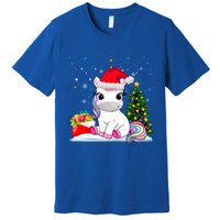 Girls Cute Santa Unicorn Christmas Unicorn Xmas Gift Premium T-Shirt