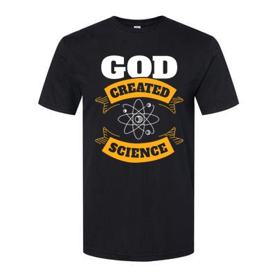 God Created Science Christian Softstyle® CVC T-Shirt