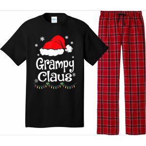 Grampy Claus Santa Christmas Matching Family Pajama Funny Gift Pajama Set