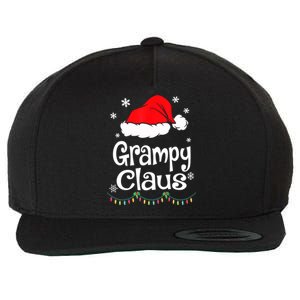 Grampy Claus Santa Christmas Matching Family Pajama Funny Gift Wool Snapback Cap