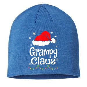 Grampy Claus Santa Christmas Matching Family Pajama Funny Gift Sustainable Beanie