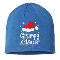 Grampy Claus Santa Christmas Matching Family Pajama Funny Gift Sustainable Beanie