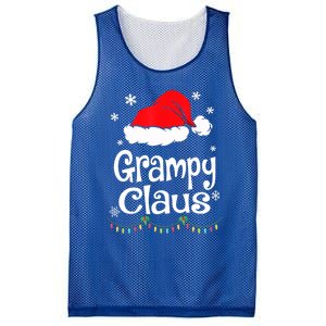 Grampy Claus Santa Christmas Matching Family Pajama Funny Gift Mesh Reversible Basketball Jersey Tank