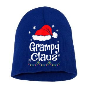 Grampy Claus Santa Christmas Matching Family Pajama Funny Gift Short Acrylic Beanie