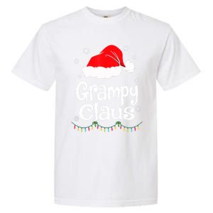 Grampy Claus Santa Christmas Matching Family Pajama Funny Gift Garment-Dyed Heavyweight T-Shirt