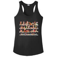 Goldendoodle Christmas Snow Layers Santa Dog Ugly Xmas Ladies PosiCharge Competitor Racerback Tank