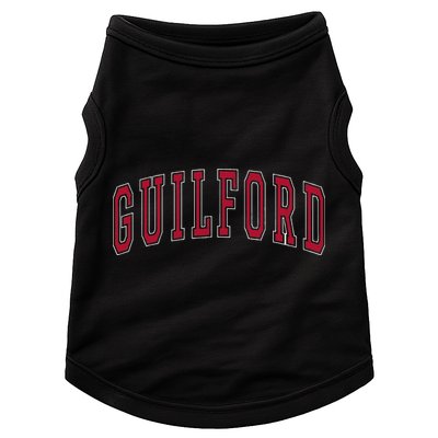 Guilford Connecticut Souvenir College Style Red Text Doggie Tank