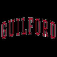 Guilford Connecticut Souvenir College Style Red Text Bucket Hat