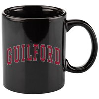Guilford Connecticut Souvenir College Style Red Text 11oz C Handle Ceramic Mug