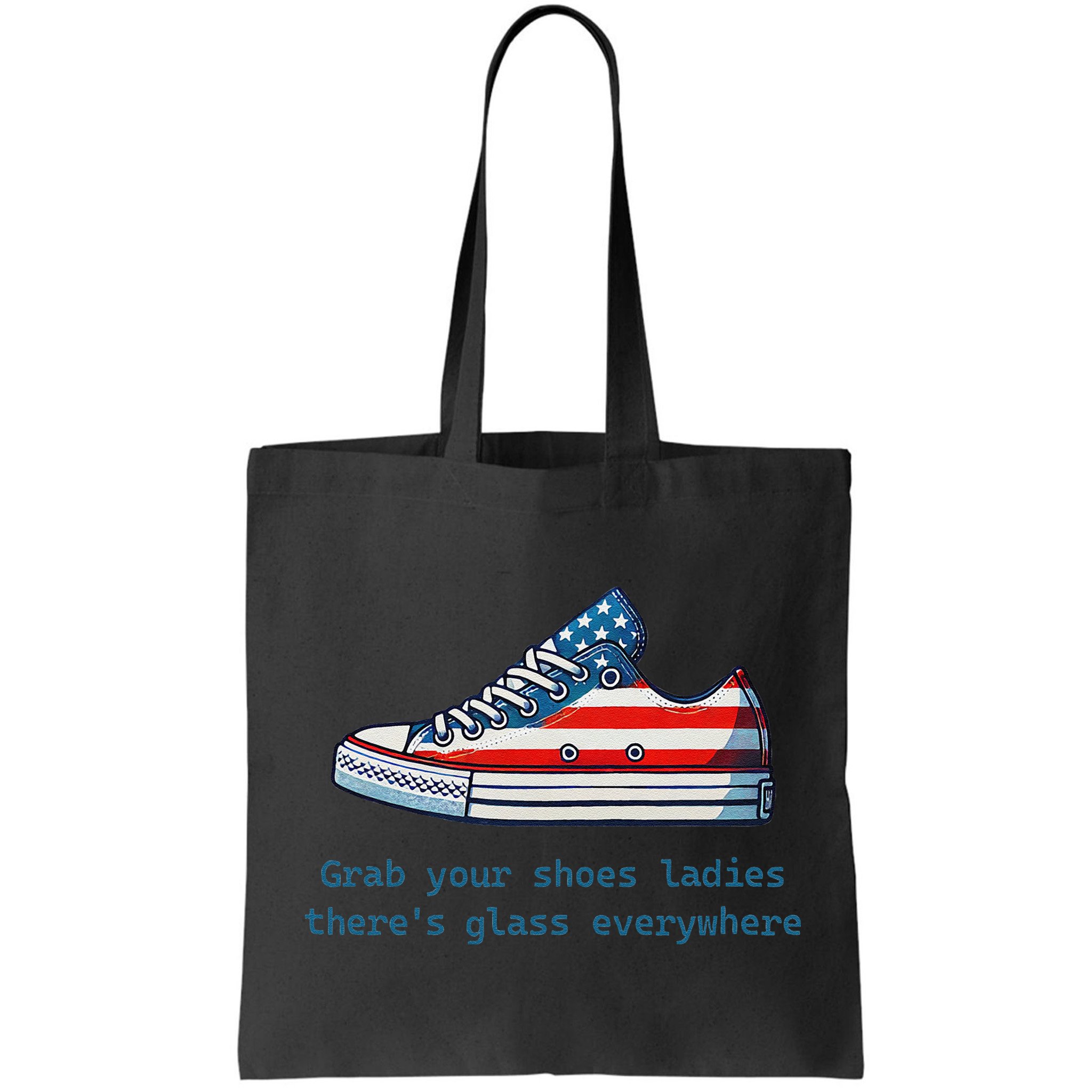 Glass Ceiling Shoe First Woman President Kamala Harris Bag