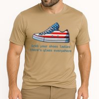 Glass Ceiling Shoe First Woman President Kamala Harris Cooling Performance Crew T-Shirt