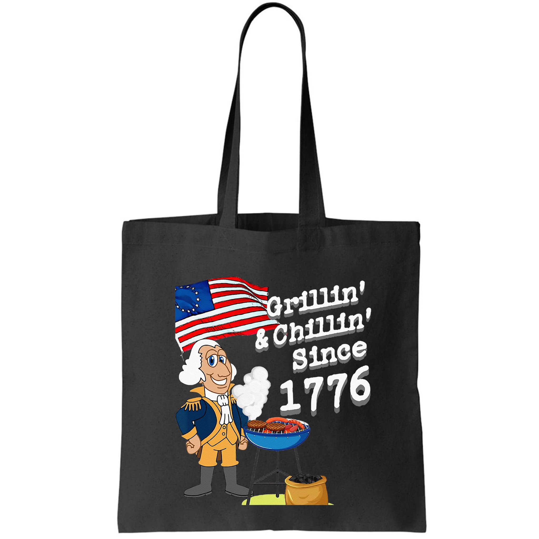 Grillin & Chillin Since 1776 July 4th Independence Bag