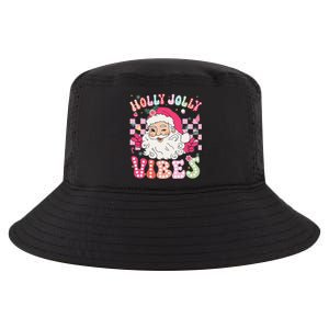 Groovy Cute Santa Claus Christmas Vibes Xmas Gift Cool Comfort Performance Bucket Hat