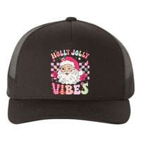 Groovy Cute Santa Claus Christmas Vibes Xmas Gift Yupoong Adult 5-Panel Trucker Hat