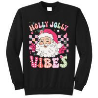 Groovy Cute Santa Claus Christmas Vibes Xmas Gift Sweatshirt