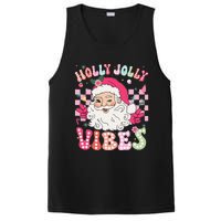 Groovy Cute Santa Claus Christmas Vibes Xmas Gift PosiCharge Competitor Tank