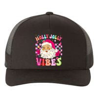 Groovy Cute Santa Claus Christmas Vibes Xmas Yupoong Adult 5-Panel Trucker Hat