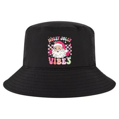 Groovy Cute Santa Claus Christmas Vibes Xmas Cool Comfort Performance Bucket Hat