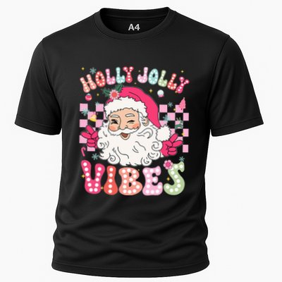 Groovy Cute Santa Claus Christmas Vibes Xmas Performance Shirt