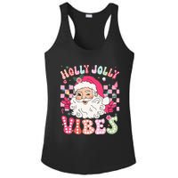 Groovy Cute Santa Claus Christmas Vibes Xmas Ladies PosiCharge Competitor Racerback Tank