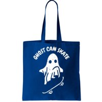 Ghost Can Skate Halloween Costume Ghoul Skateboard Skater Great Gift Tote Bag