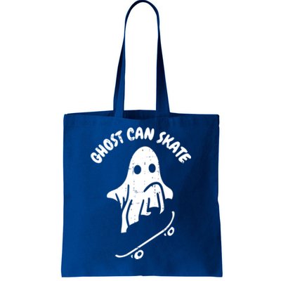 Ghost Can Skate Halloween Costume Ghoul Skateboard Skater Great Gift Tote Bag