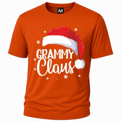 Grammy Claus Santa Funny Christmas Pajama Matching Family Great Gift Cooling Performance Crew T-Shirt