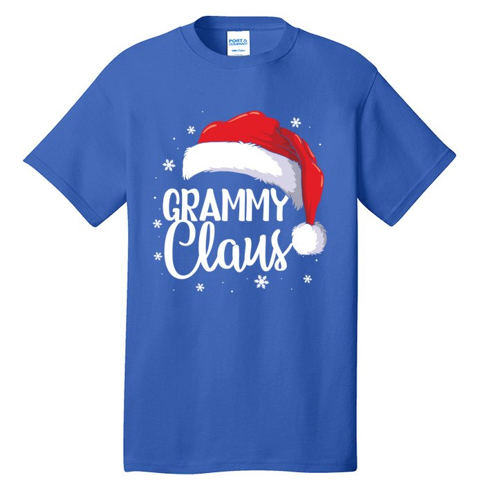 Grammy Claus Santa Funny Christmas Pajama Matching Family Great Gift Tall T-Shirt