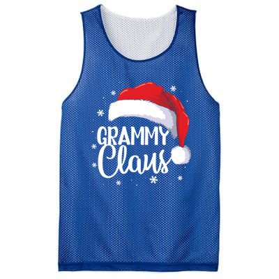 Grammy Claus Santa Funny Christmas Pajama Matching Family Great Gift Mesh Reversible Basketball Jersey Tank