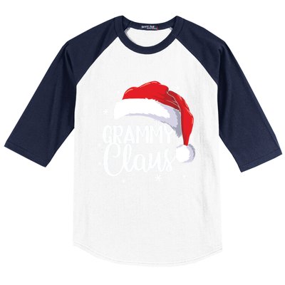 Grammy Claus Santa Funny Christmas Pajama Matching Family Great Gift Baseball Sleeve Shirt