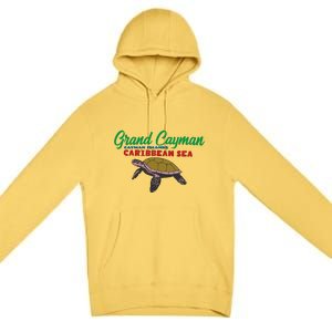 Grand Cayman Sea Turtles Premium Pullover Hoodie