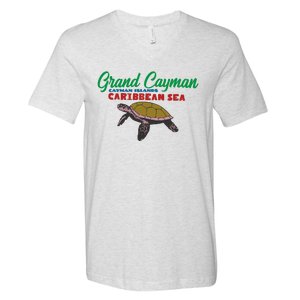 Grand Cayman Sea Turtles V-Neck T-Shirt