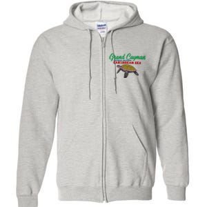 Grand Cayman Sea Turtles Full Zip Hoodie