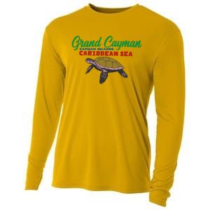 Grand Cayman Sea Turtles Cooling Performance Long Sleeve Crew