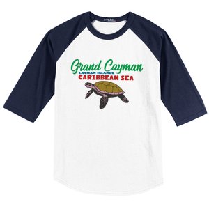 Grand Cayman Sea Turtles Baseball Sleeve Shirt