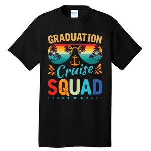 Graduation Cruise Squad 2024 Funny Cruising Graduation Trip Tall T-Shirt