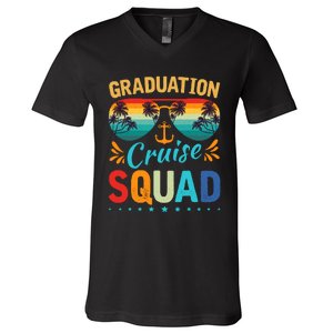 Graduation Cruise Squad 2024 Funny Cruising Graduation Trip V-Neck T-Shirt