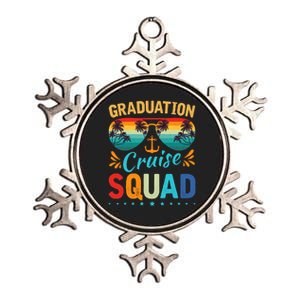 Graduation Cruise Squad 2024 Funny Cruising Graduation Trip Metallic Star Ornament