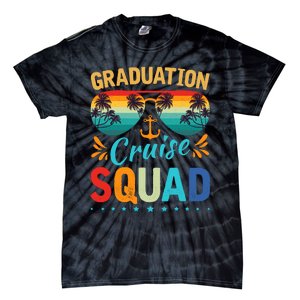 Graduation Cruise Squad 2024 Funny Cruising Graduation Trip Tie-Dye T-Shirt