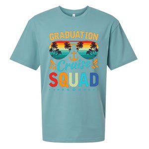 Graduation Cruise Squad 2024 Funny Cruising Graduation Trip Sueded Cloud Jersey T-Shirt