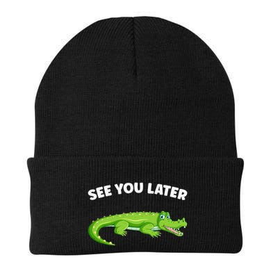 Gator Crocodile See You Later Alligator Beanie