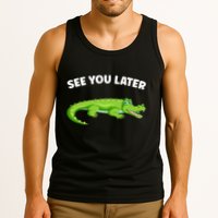 Gator Crocodile See You Later Alligator Tank Top
