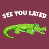 Gator Crocodile See You Later Alligator 16oz Travel Tumbler